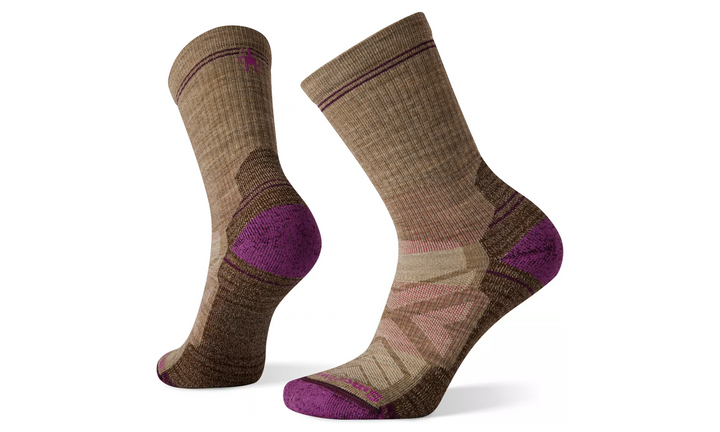 Women's Smartwool Hike Light Cushion Crew Socks Color: Fossil