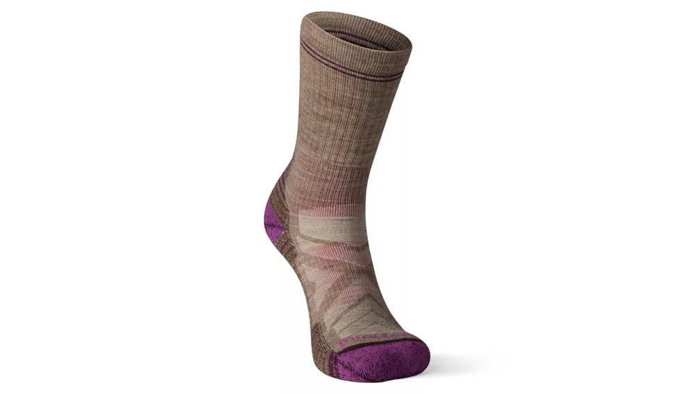 Women's Smartwool Hike Light Cushion Crew Socks Color: Fossil