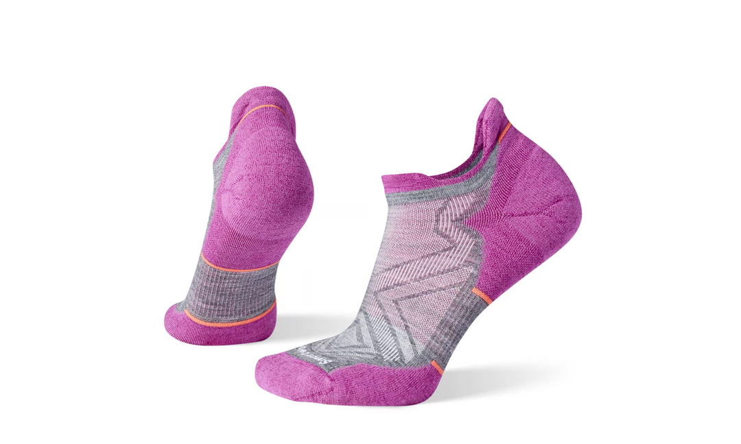 Women's Smartwool Run Targeted Cushion Low Ankle Socks Color: Medium Gra