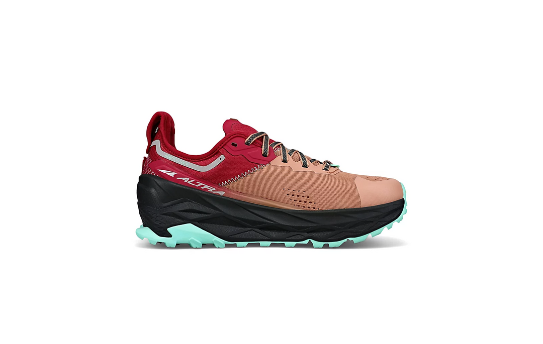 Women's Altra Olympus 5 Color: Brown/ Red