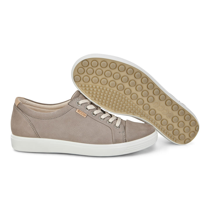 Womens Ecco Soft 7 Sneaker Color: Warm Grey 