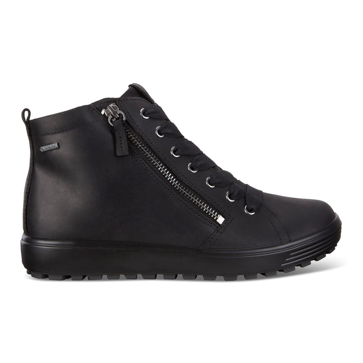 Womens Ecco Soft 7 Tred GTX Hi Color: Black