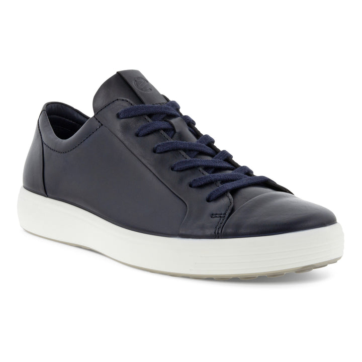 Men's Ecco Soft 7 City Sneaker Color: Night Sky