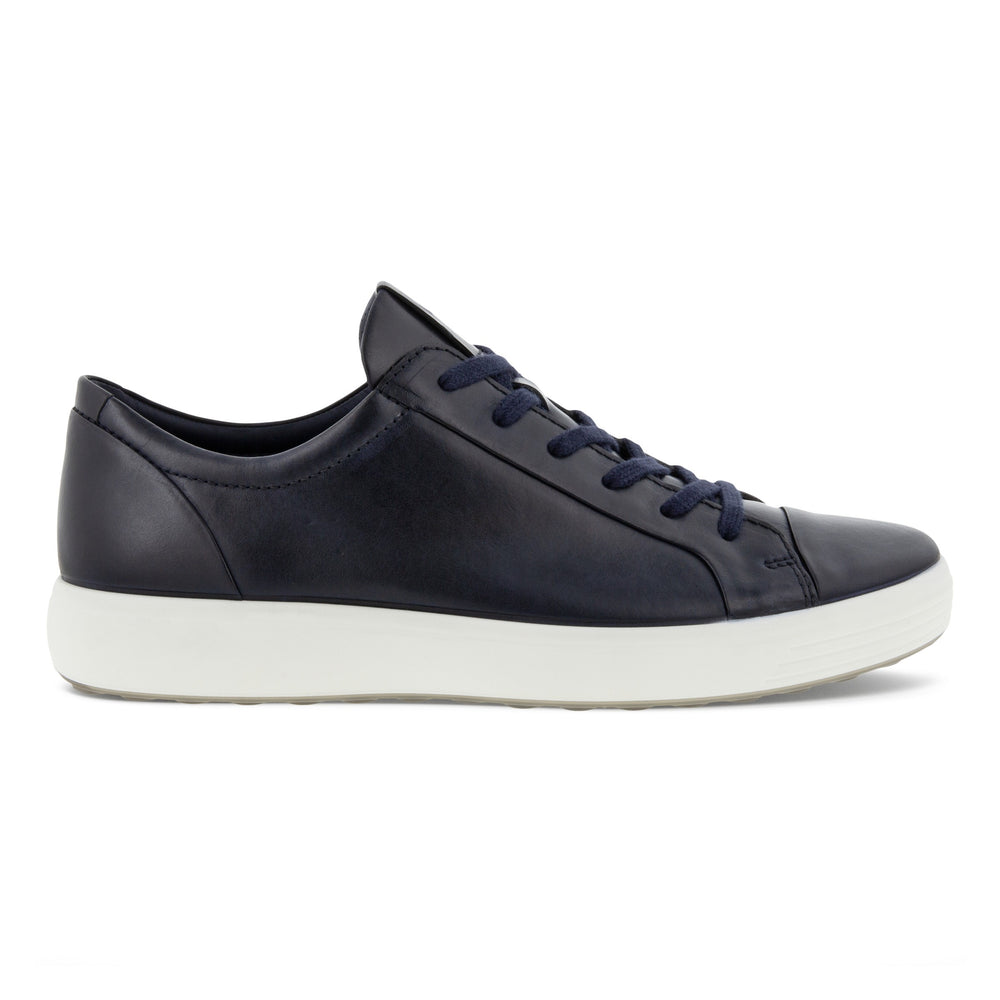 Men's Ecco Soft 7 City Sneaker Color: Night Sky