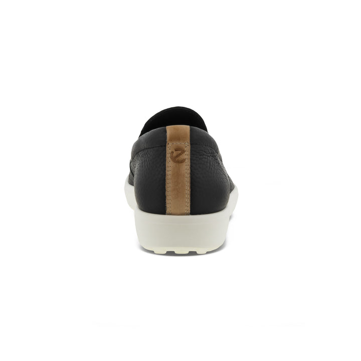 Women's Ecco Soft 7 Slip-On Color: Black Powder