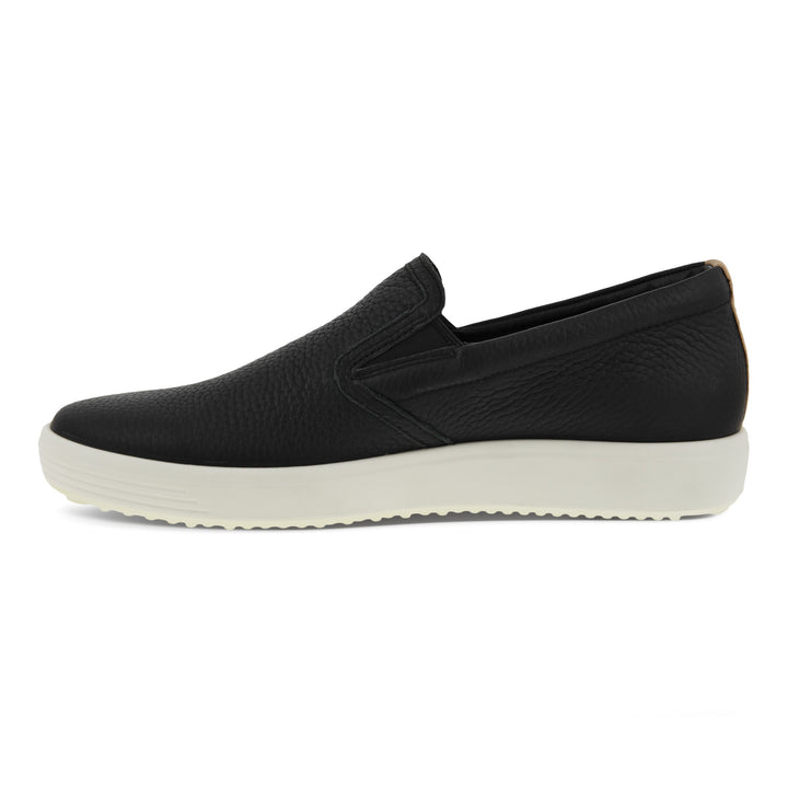 Women's Ecco Soft 7 Slip-On Color: Black Powder