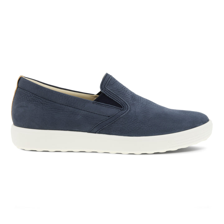 Women's Ecco Soft 7 Slip-On Color: Marine Powder