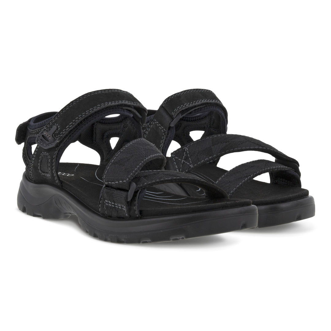 Women's Ecco Yucatan Sandal Color: Black/Black