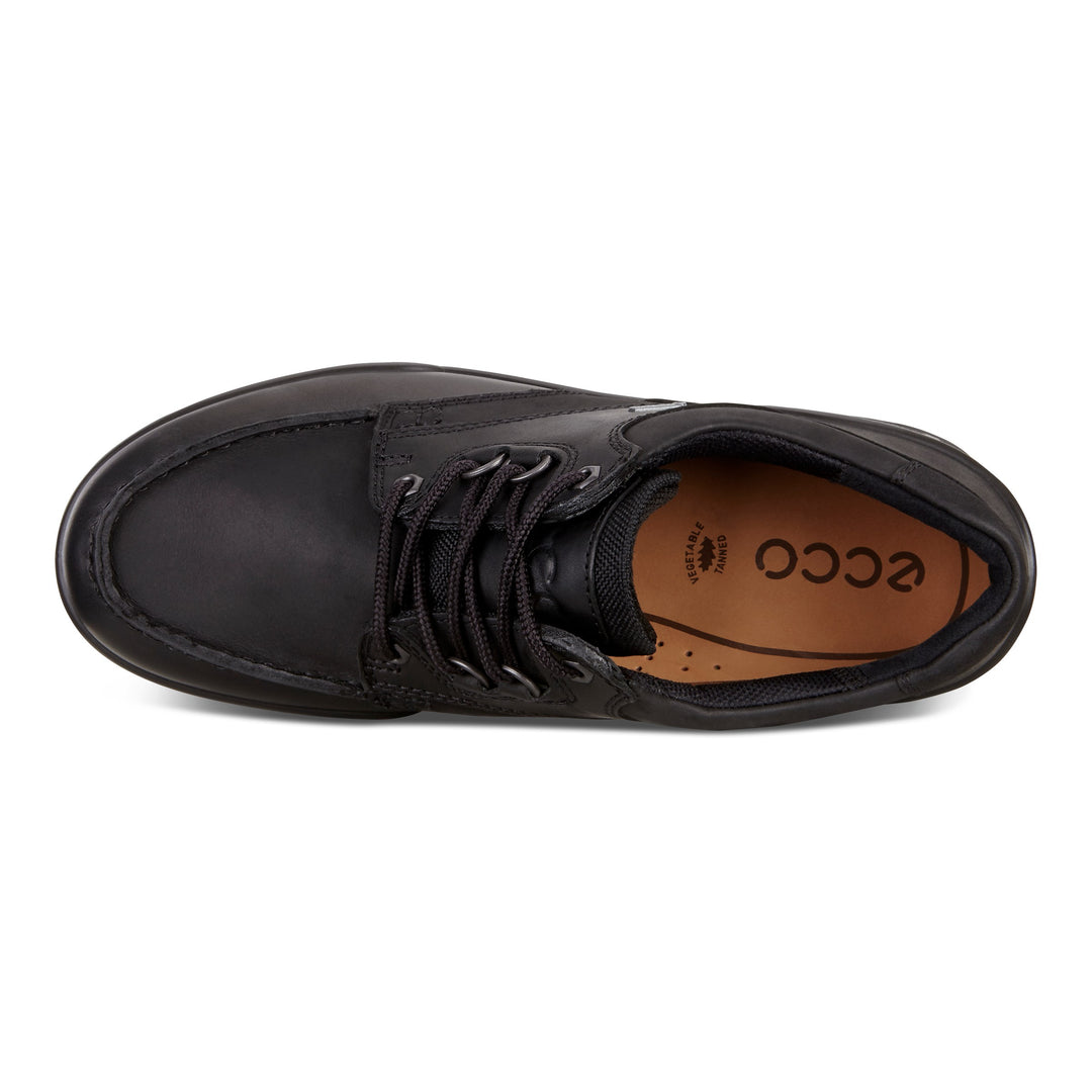Men's Ecco Track 25 Low Shoe Color: Black/ Black 