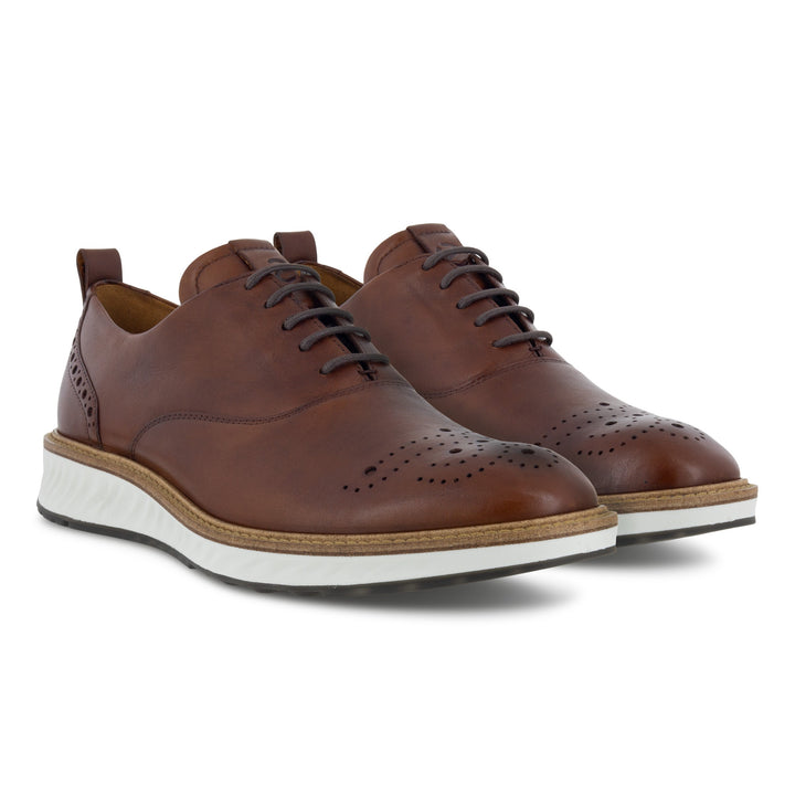 Men's Ecco St.1 Hybrid Shoe Color: Cognac