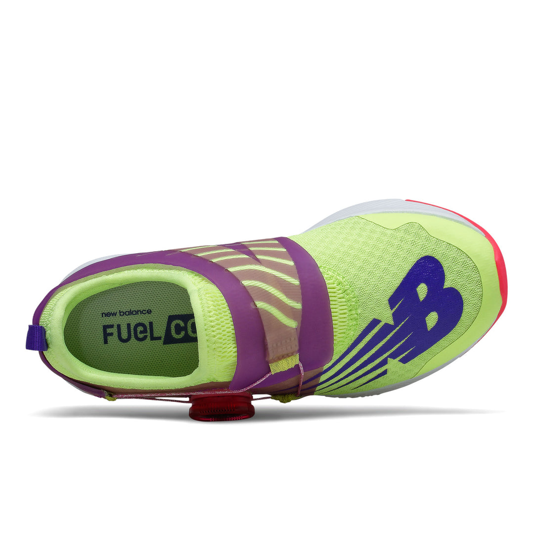  Big Kid's New Balance FuelCore Reveal Color: Bleached Lime Glo