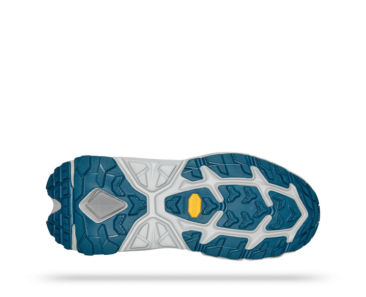 Men's Hoka Kaha 2 Low GTX Color: Sharkskin / Blue Coral