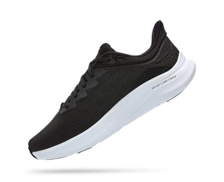 Men's Hoka Solimar Color: Black/ White