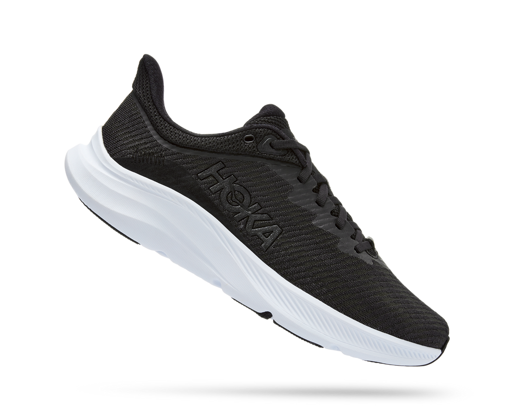 Men's Hoka One One Solimar Color: Black / White (WIDE WIDTH)