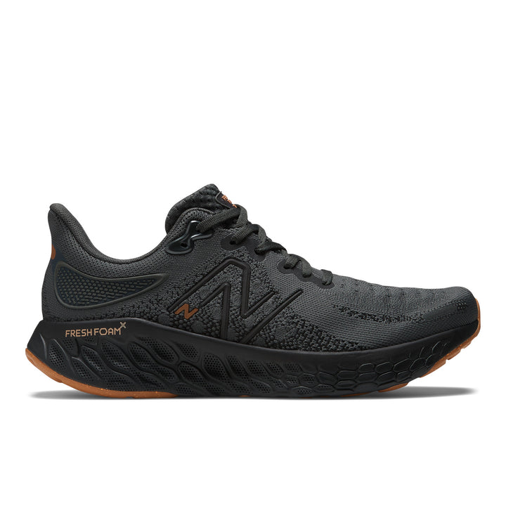 Men's New Balance Fresh Foam X 1080v12 Lounge Around Color: Blacktop with Black and Copper Metallic