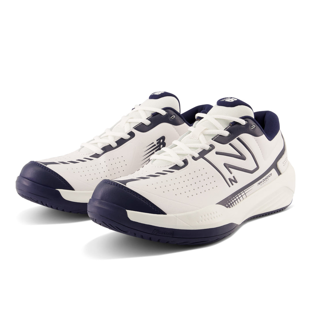 Men's New Balance 696v5 Color: White and Navy