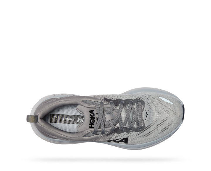 Men's Hoka Bondi 8 Color: Sharkskin / Harbor Mist