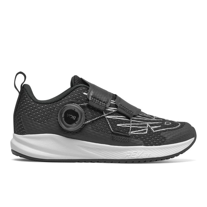 Little Kid's New Balance FuelCore Reveal Color: Black White