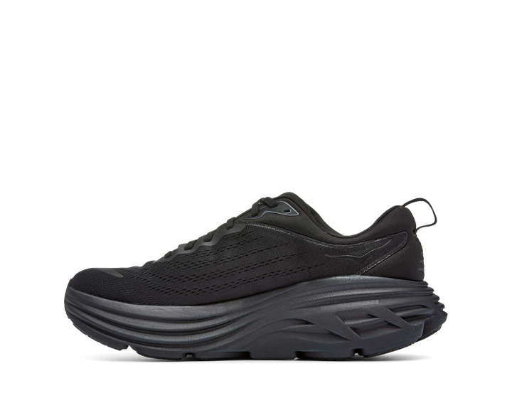 Men's Hoka Bondi 8 Color: Black / Black