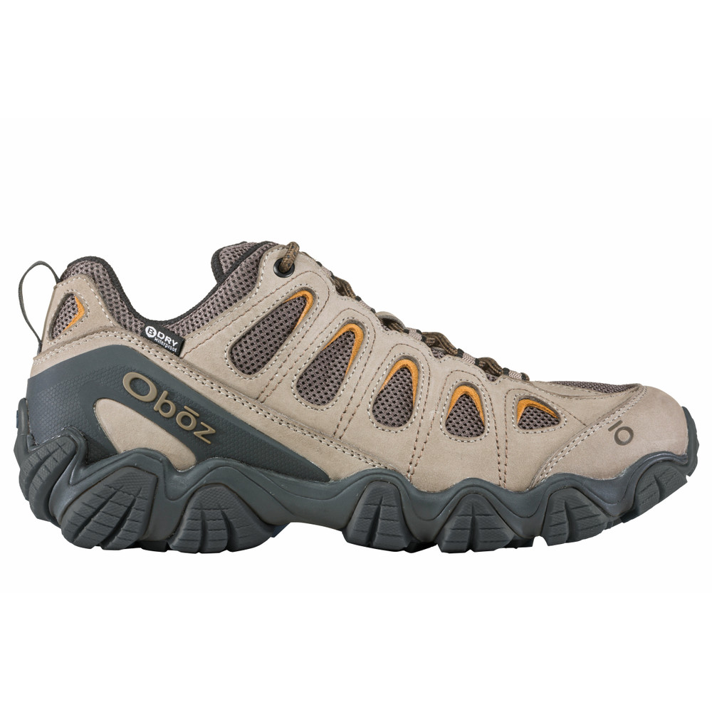 Men's Oboz Sawtooth II Low Waterproof Color: Sage/ Gray (REGULAR & WIDE WIDTH)