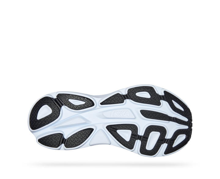 Men's Hoka One One Bondi 8 Color: Black / White 