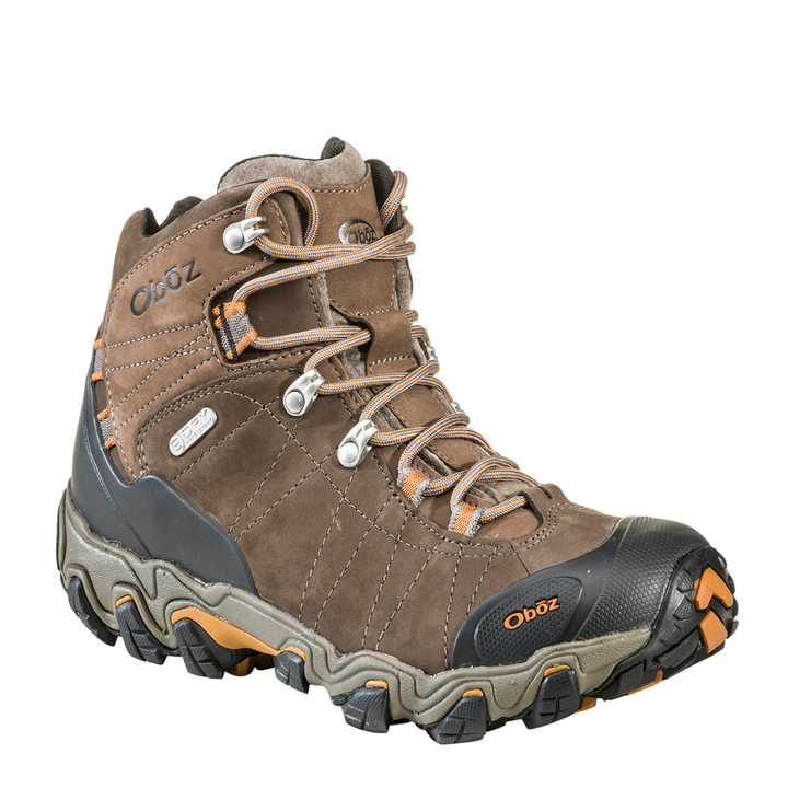 Men's Oboz Bridger Mid Waterproof Color: Sudan