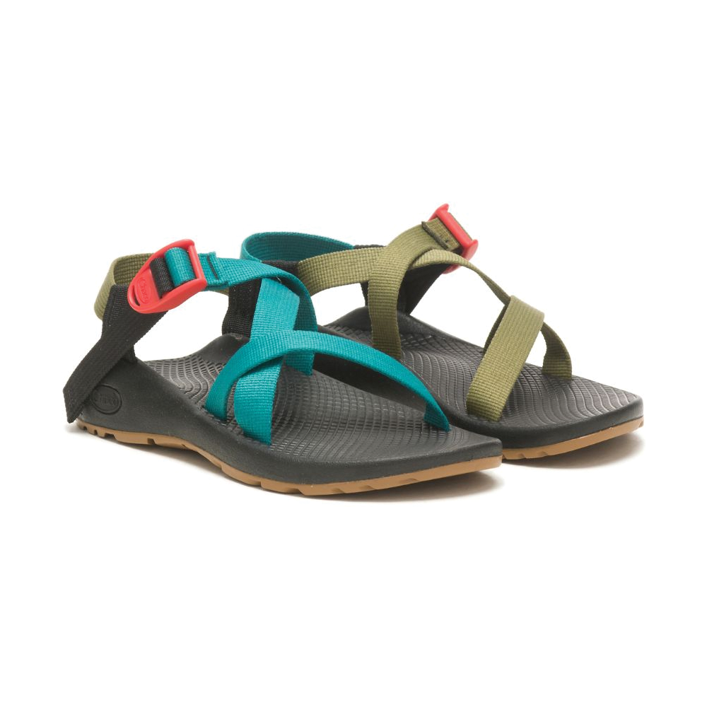 Women's Chaco Z/1 Classic Sandal Color: Teal Avocado 