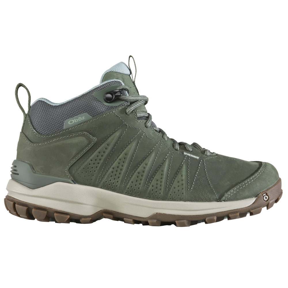Women's Oboz Sypes Mid Leather Waterproof Color: Thyme
