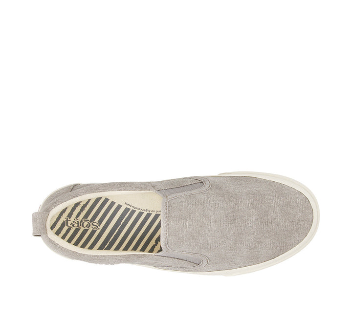 Women's Taos Rubber Soul Color: Grey Wash Canvas