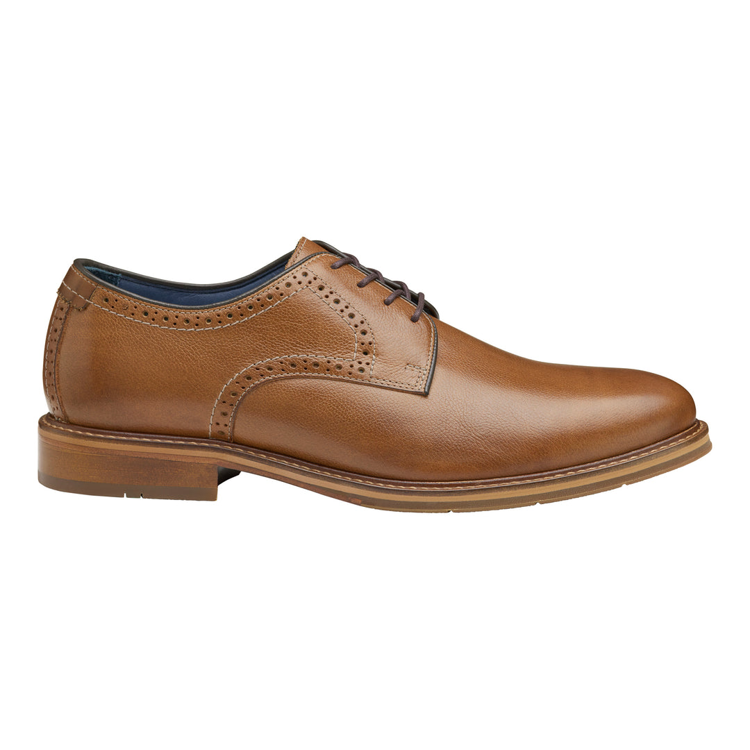 Men's Johnston & Murphy XC Flex Raleigh Plain Toe Color: Tan