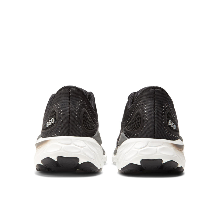 Women's New Balance Fresh Foam X 860v13 Color: Black with White and Castlerock