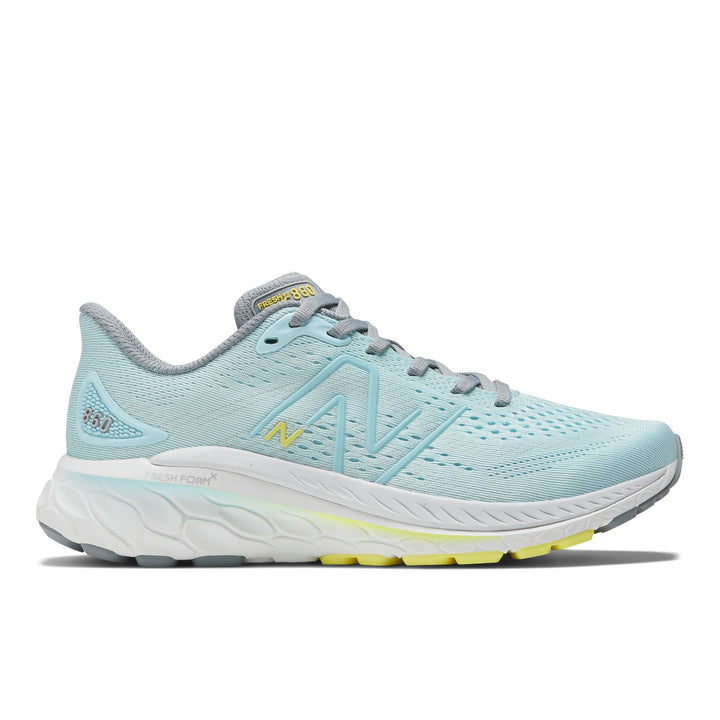 Women's New Balance Fresh Foam X 860v13 Color: Blue with Steel and Cosmic Pineapple