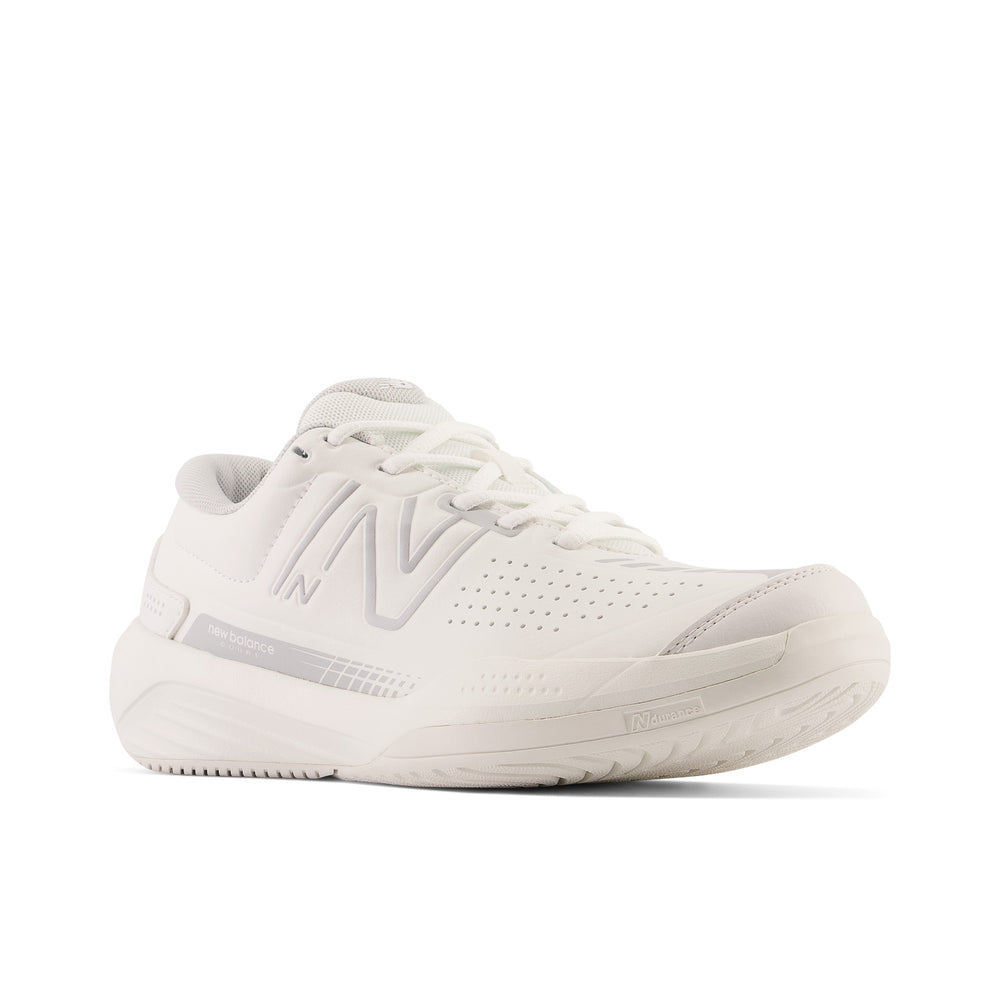 Women's New Balance 696v5 Color: White with Navy