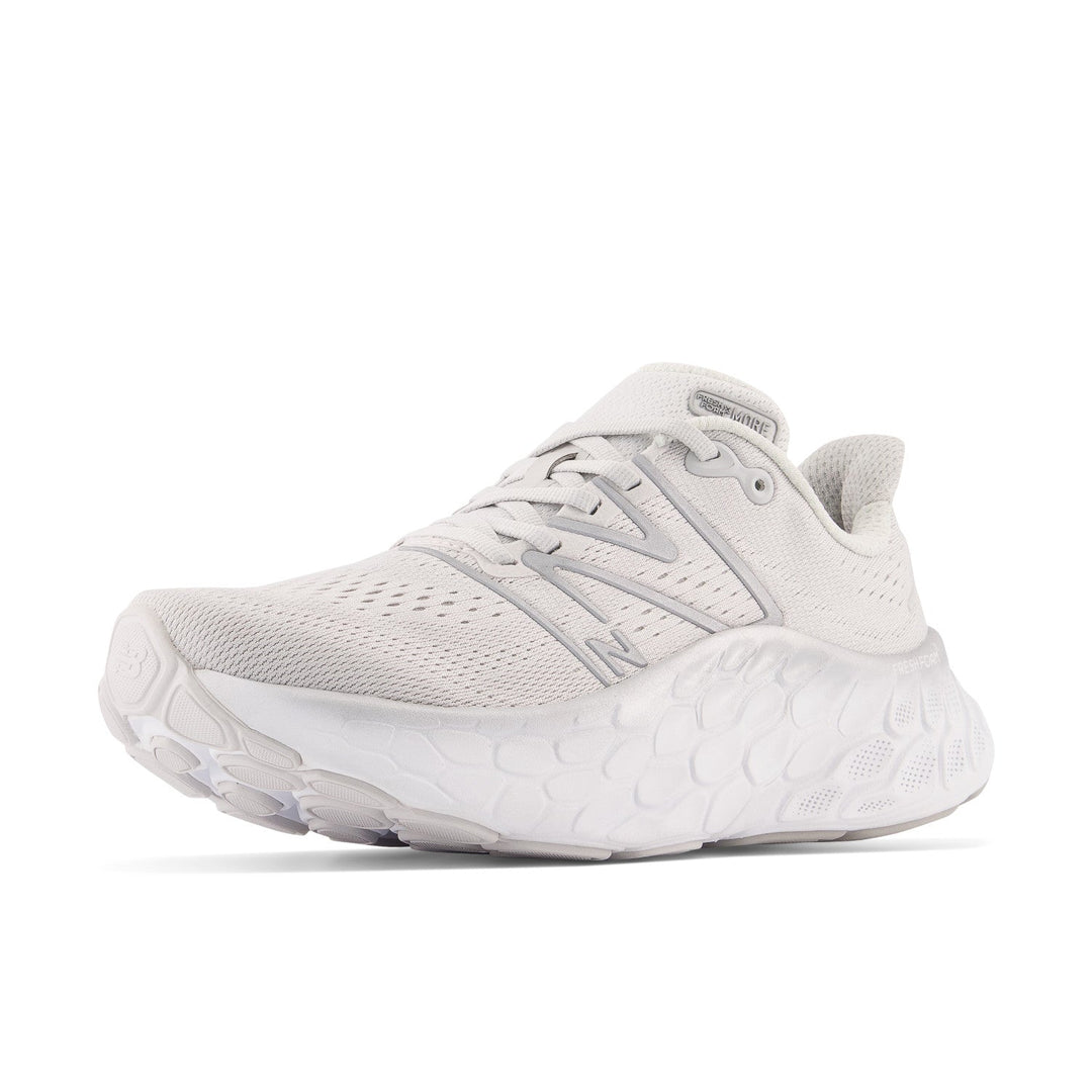 Women's New Balance Fresh Foam X More v4 Color: Summer Fog with Rain Cloud