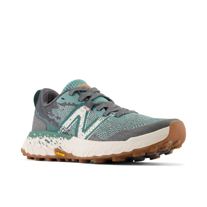 Women's New Balance Fresh Foam X Hierro v7 Color: Faded Teal with Graphite and Grey Matter