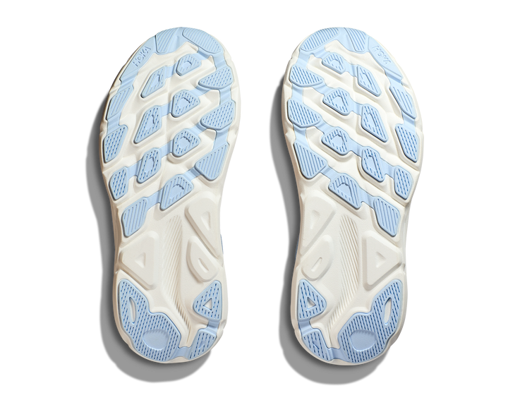 Women's Hoka One One Clifton 9 Color: Airy Blue / Ice Water