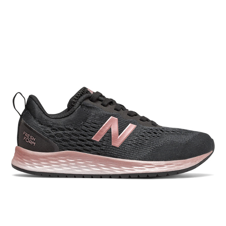 Big Kid's New Balance Fresh Foam Arishi v3 Color: Lead Black / Peach