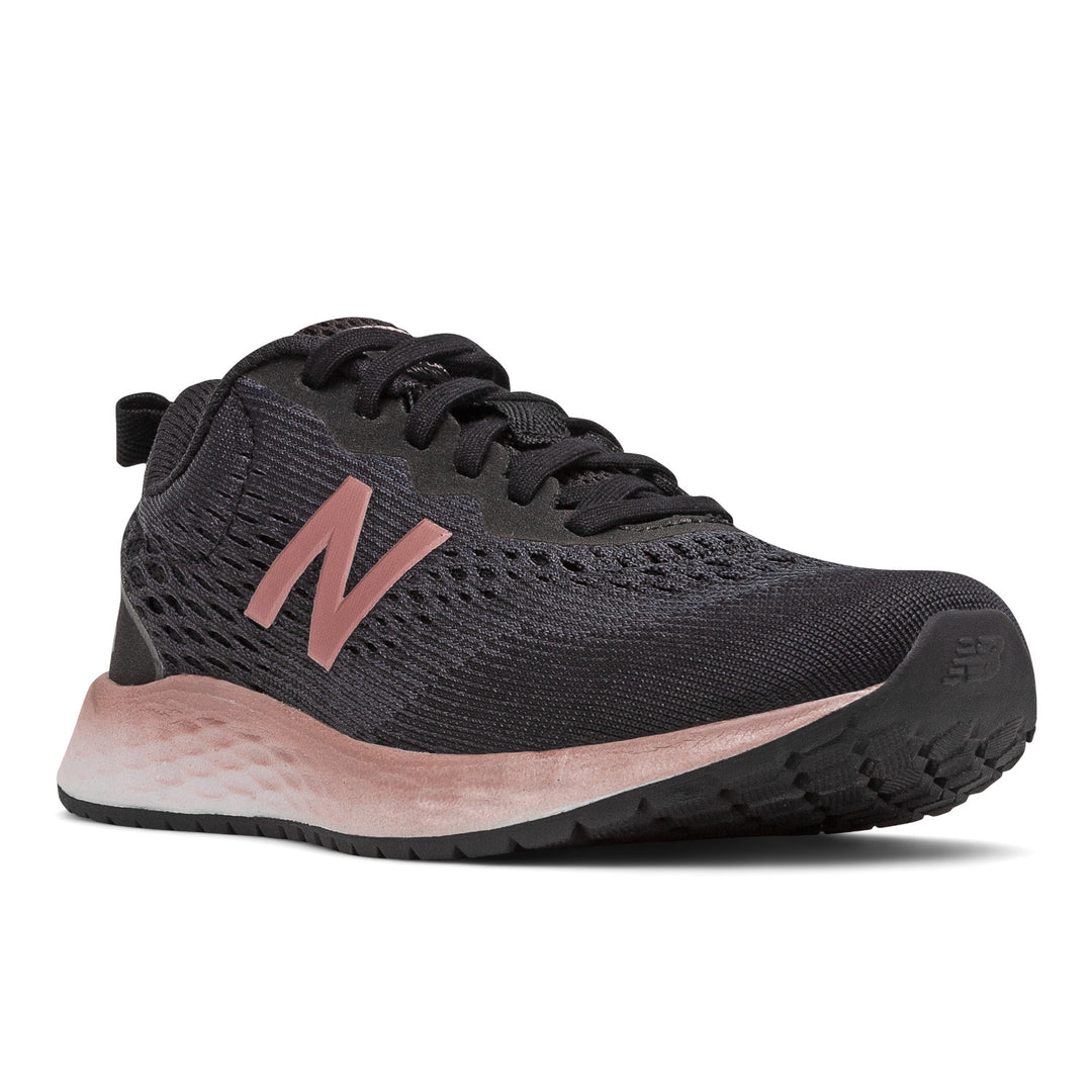 Big Kid's New Balance Fresh Foam Arishi v3 Color: Lead Black / Peach